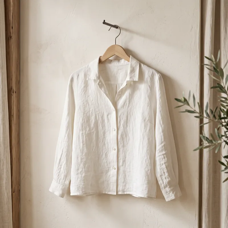 Blusa Lino Blanco